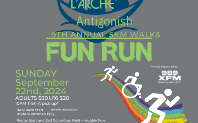 L’Arche Antigonish 9th Annual Fun Run